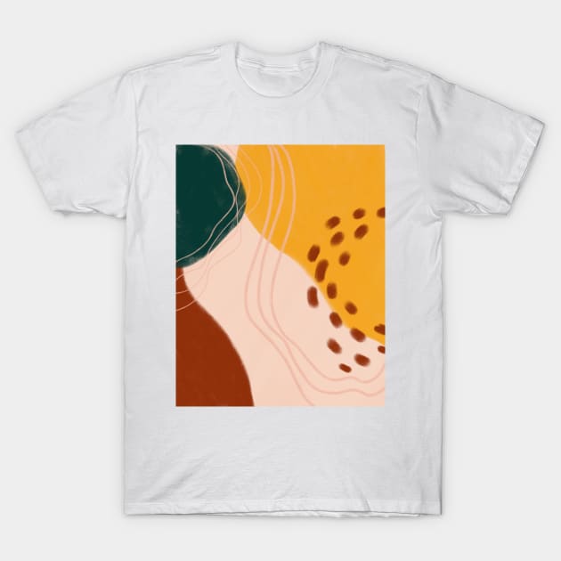 Abstract Shapes 9.8 T-Shirt by Gush Art Studio 1